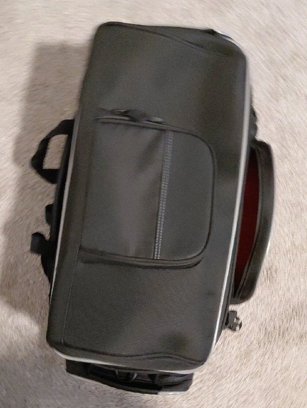 Men's Black Motorcycle Harley-Davidson Tail Motorcycle Bag
